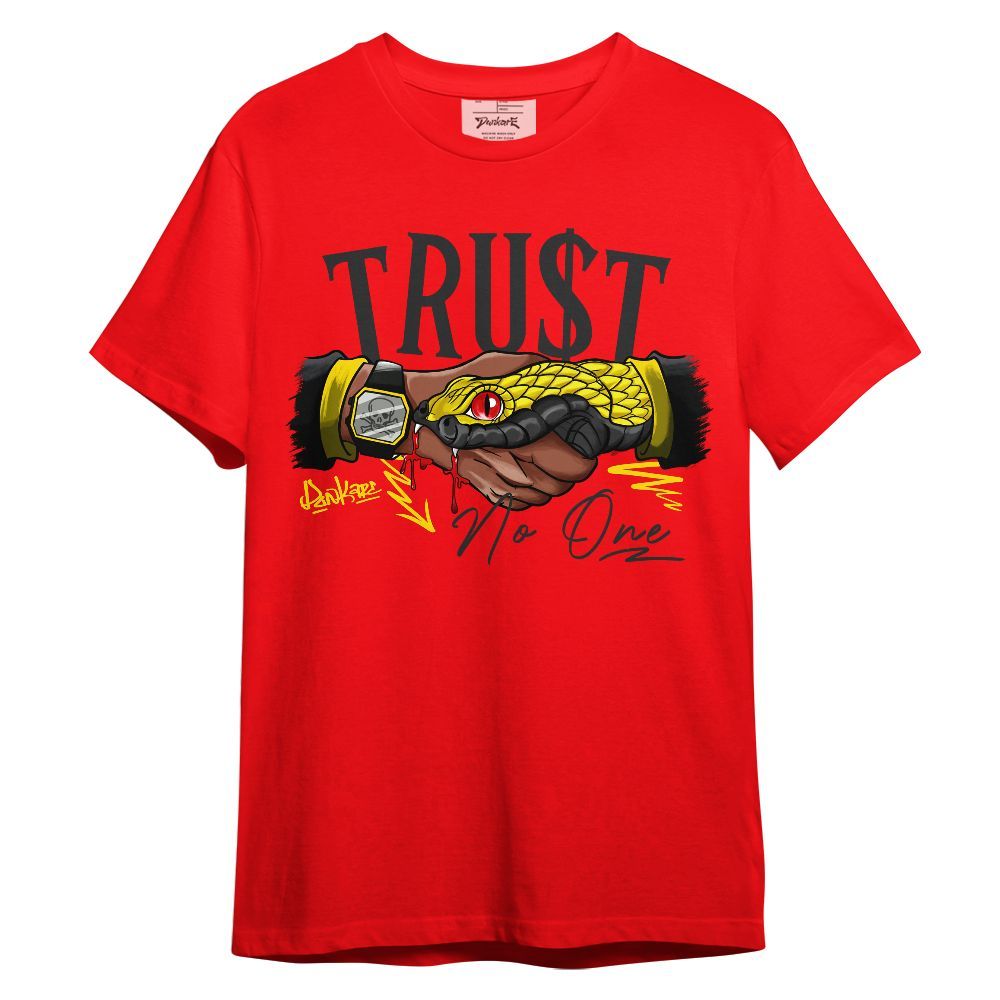 Shirt To Match Ferrari 14s - Snake Trust No One Graphic