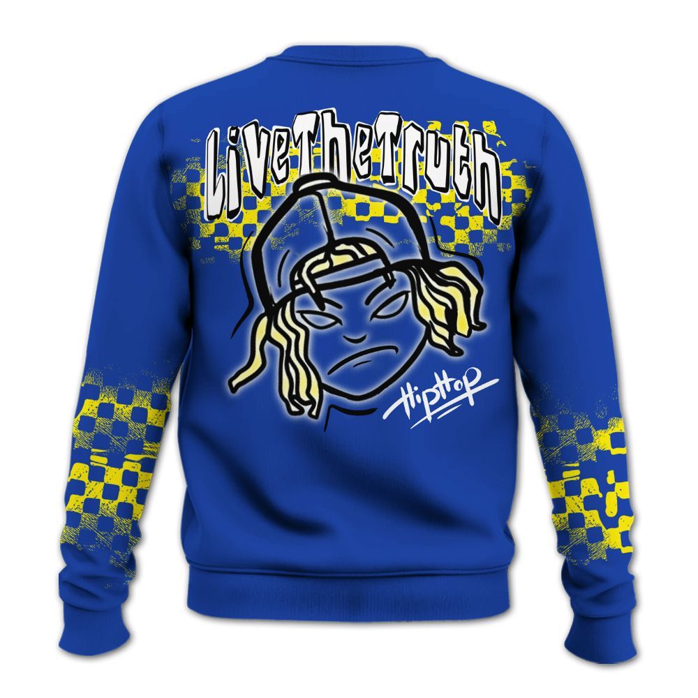 Sweatshirt To Match Laney 14s - Feel Life Street Style All Over Print