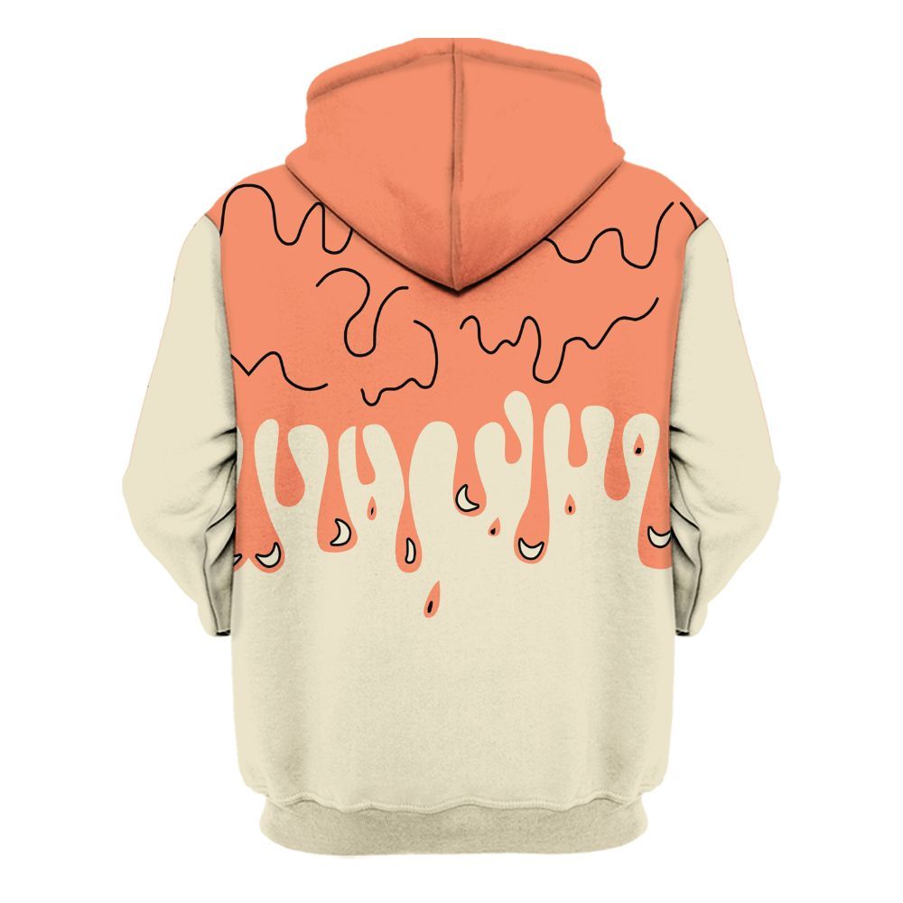 Hoodie To Match DJ Khaled Crimson Bliss 5s - Snake Trust No One Drip All Over Print