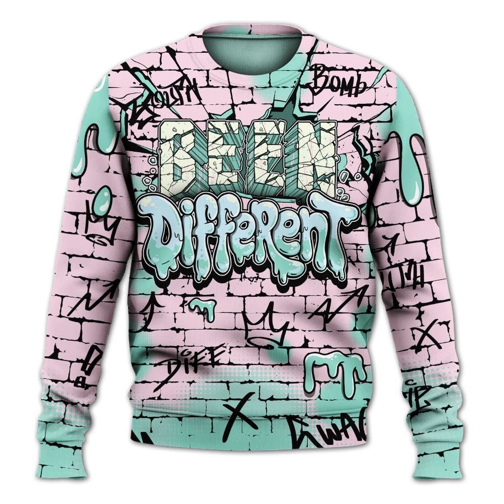 Sweatshirt To Match Retro Easter 5s - Been Different Drippin Streetwear All Over Print