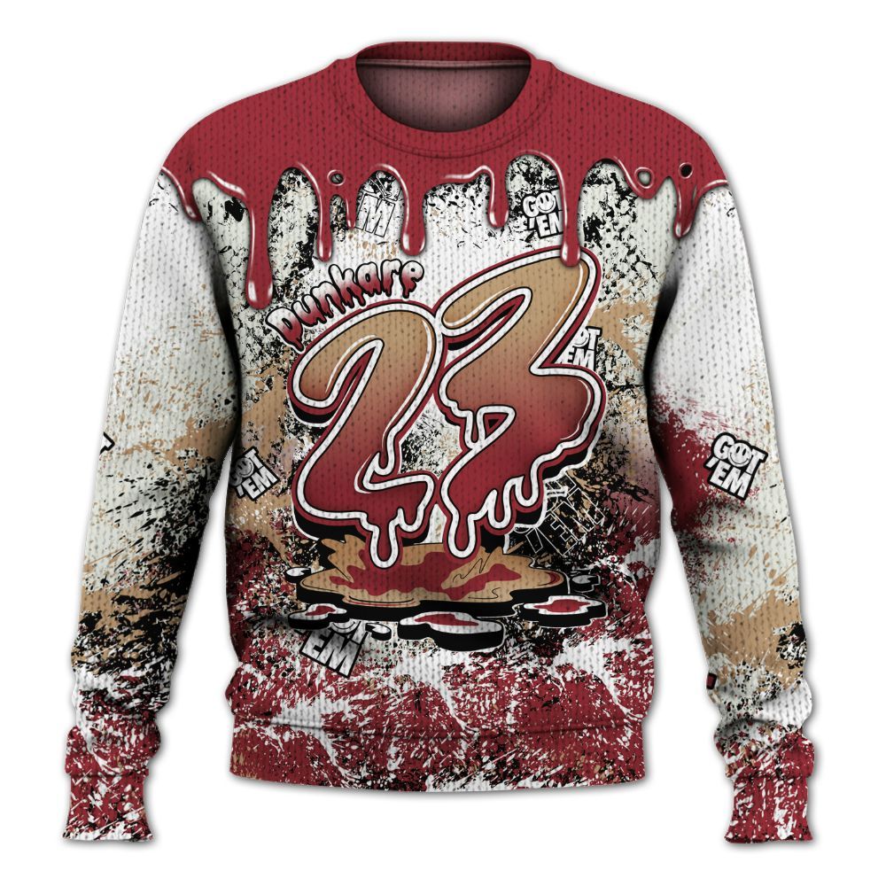 Sweater To Match Chicago 2025 40s Shirt, Dripping 23 Drip Graphic