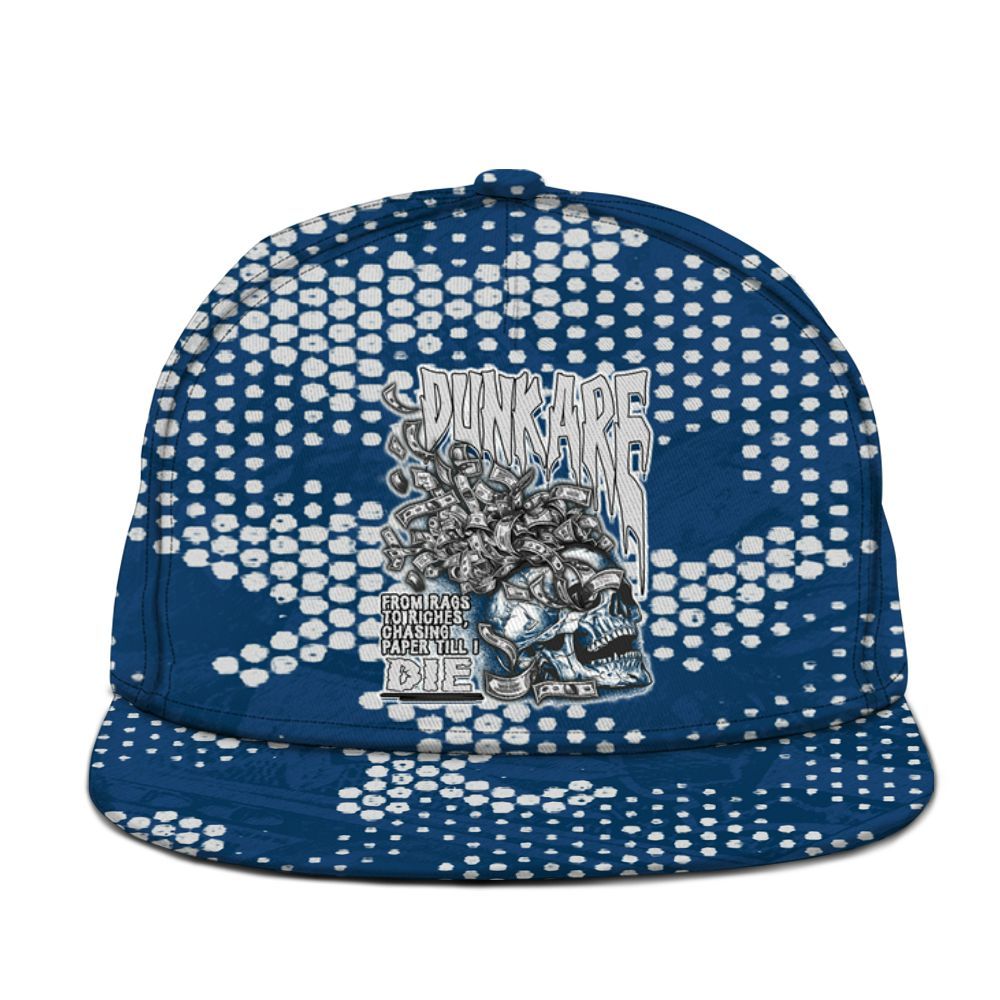 Snapback To Match High OG Midnight Navy 1s - From Rags To Riches Graphic