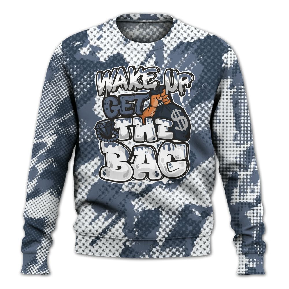 Sweatshirt To Match Low Diffused Blue 11s - Get More Bags Abstract All Over Print