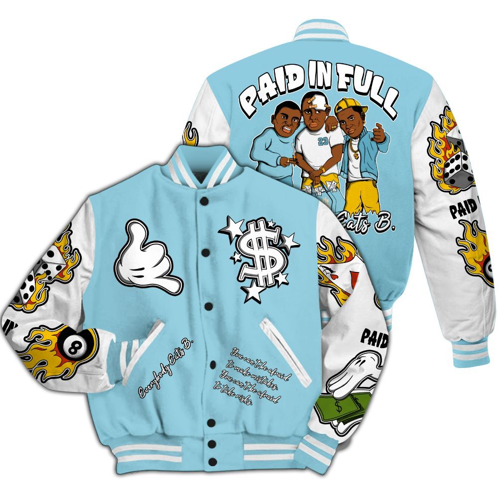 Varsity Jacket To Match Dunk High Homer Simpson - Everybody Paid In Full Graphic All Over Print