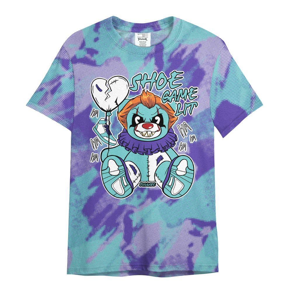 Shirt To Match Low Hornets 1s - Shoe Game Bear Abstract Halftone All Over Print