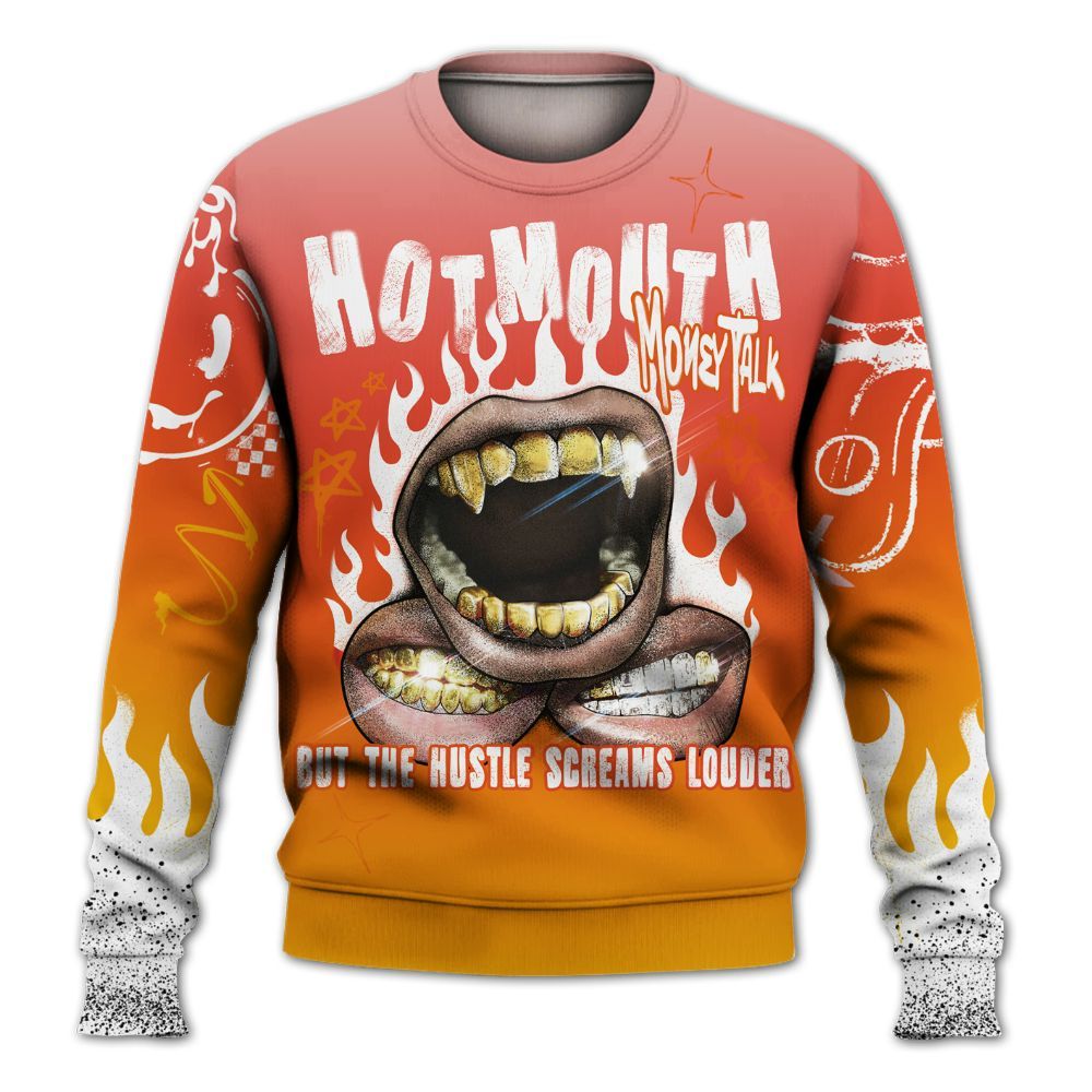 Sweatshirt To Match Dunk High Candy Corn - Mouth Burning Street Style All Over Print