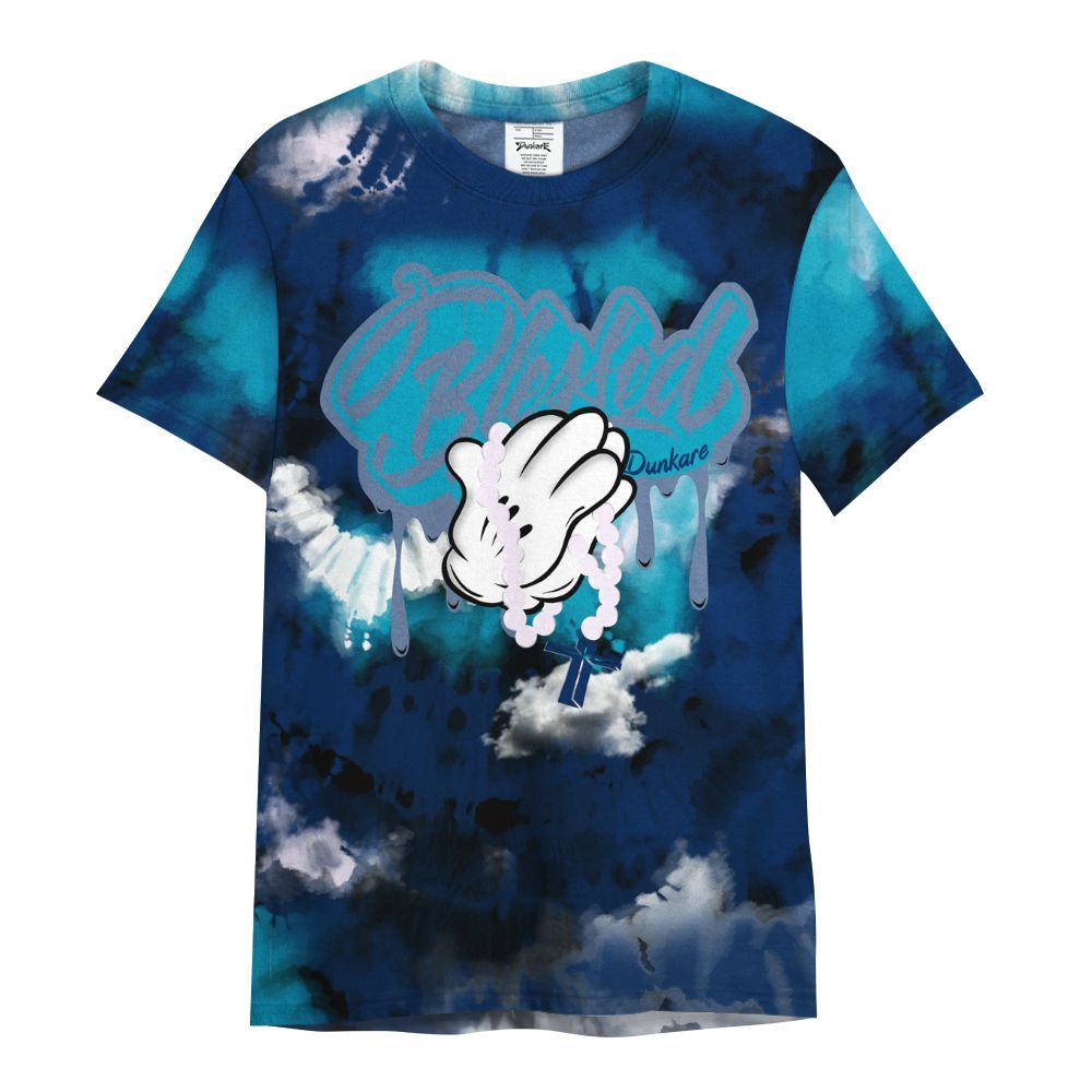 Shirt To Match Kobe 5 X-Ray - God Blessed Tie Dye All Over Print