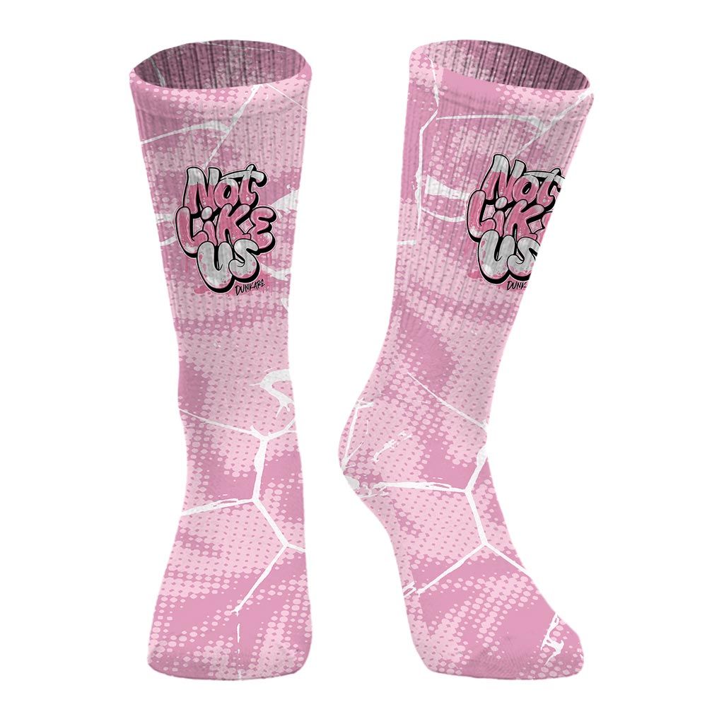 Sock To Match Orchid 4s - None Like Us Graphic