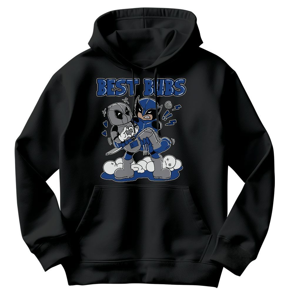 Sweatshirt To Match High OG True Blue 1s - Bubs Cartoon Graphic