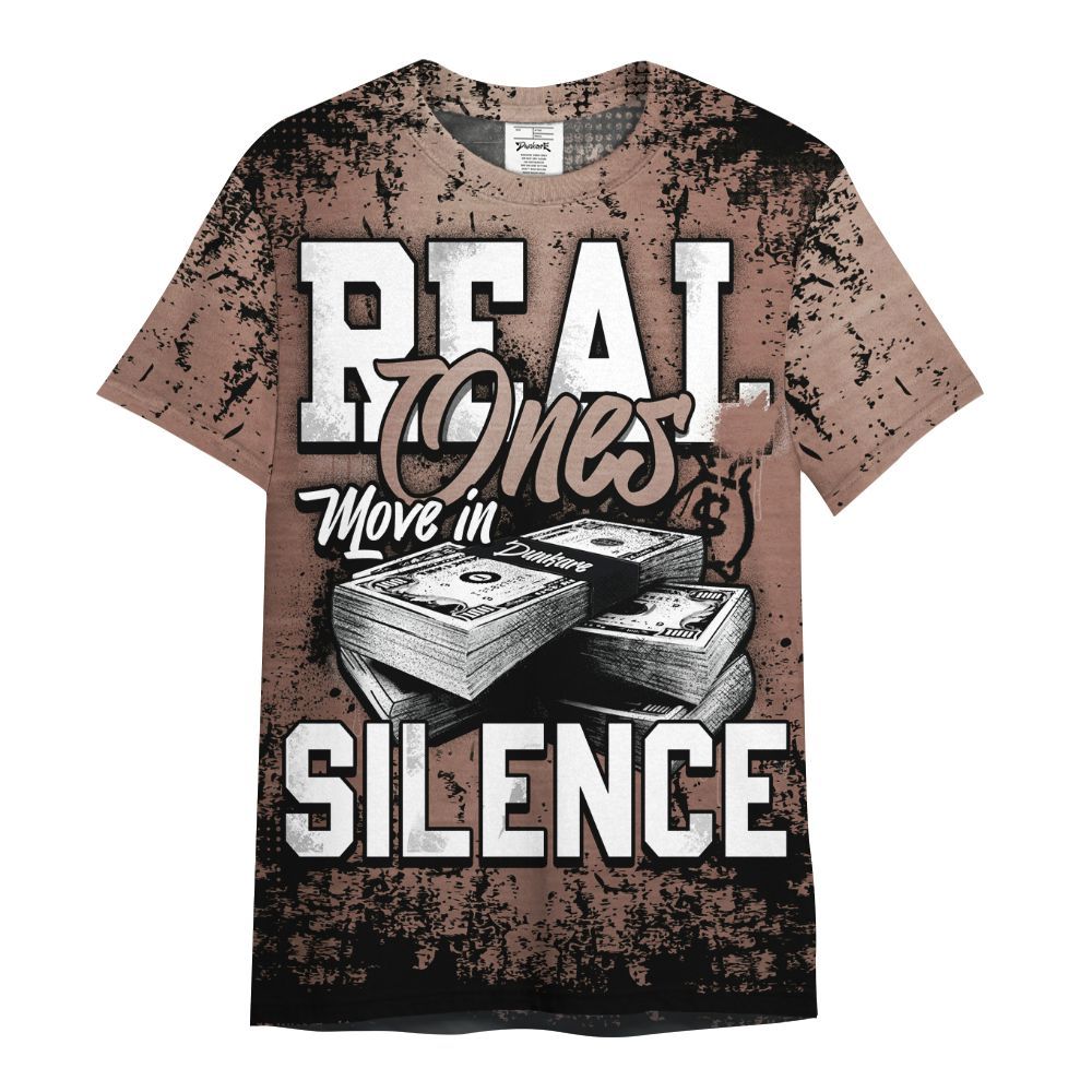Shirt To Match KD 4 Christmas - Move In Silence Money Street Retro All Over Print