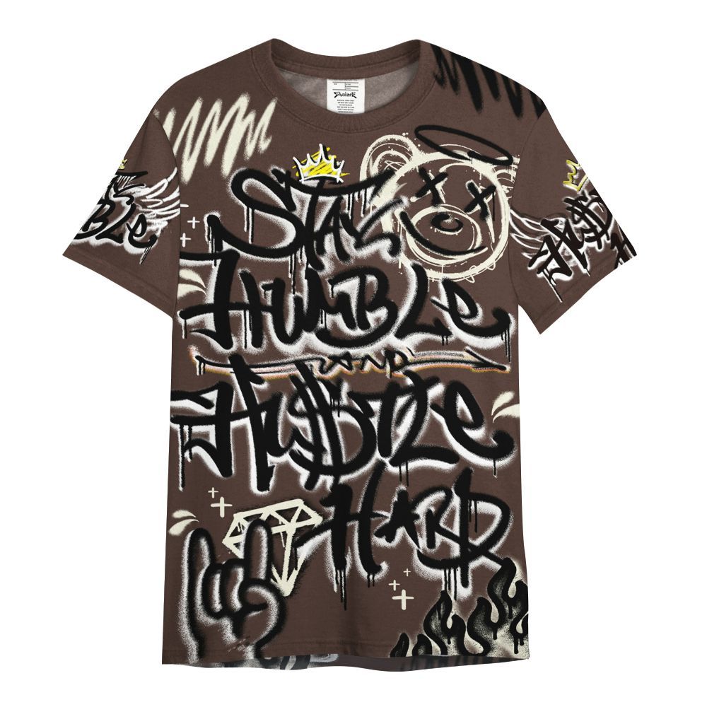 Shirt To Match SoleFly Cafecito 12s - Humble Drip Streetwear Graffity All Over Print
