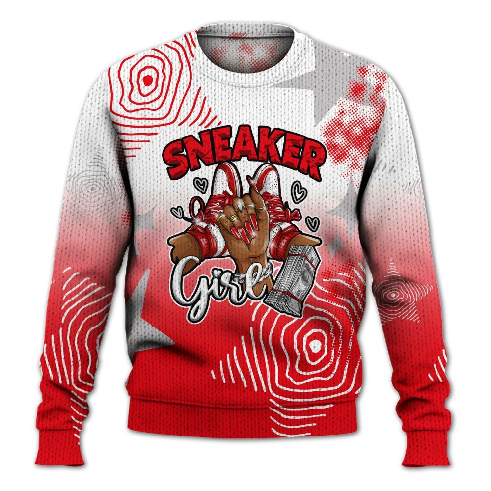 Knitted Sweater To Match Air Max 1 Low Poly - Sneakerz Girlz Unique Starz