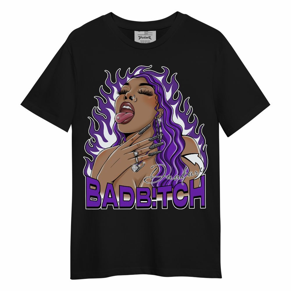 Shirt To Match Retro Dark Iris 3s - Bad B!tch Unisex Shirt