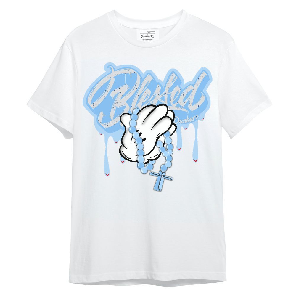 Shirt To Match University Blue 5s - God Blessed Drip Unisex Shirt