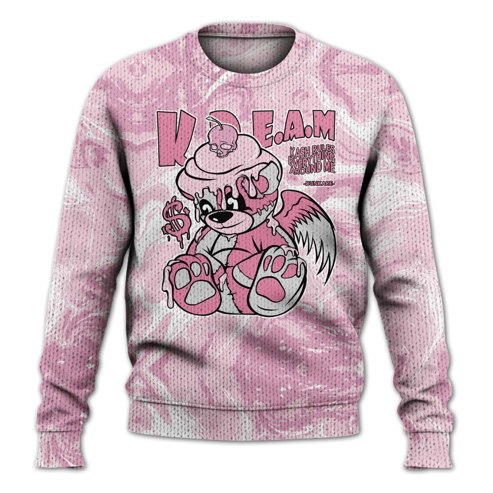 Knitted Sweater To Match Orchid 4s - Loot Bear Liquid