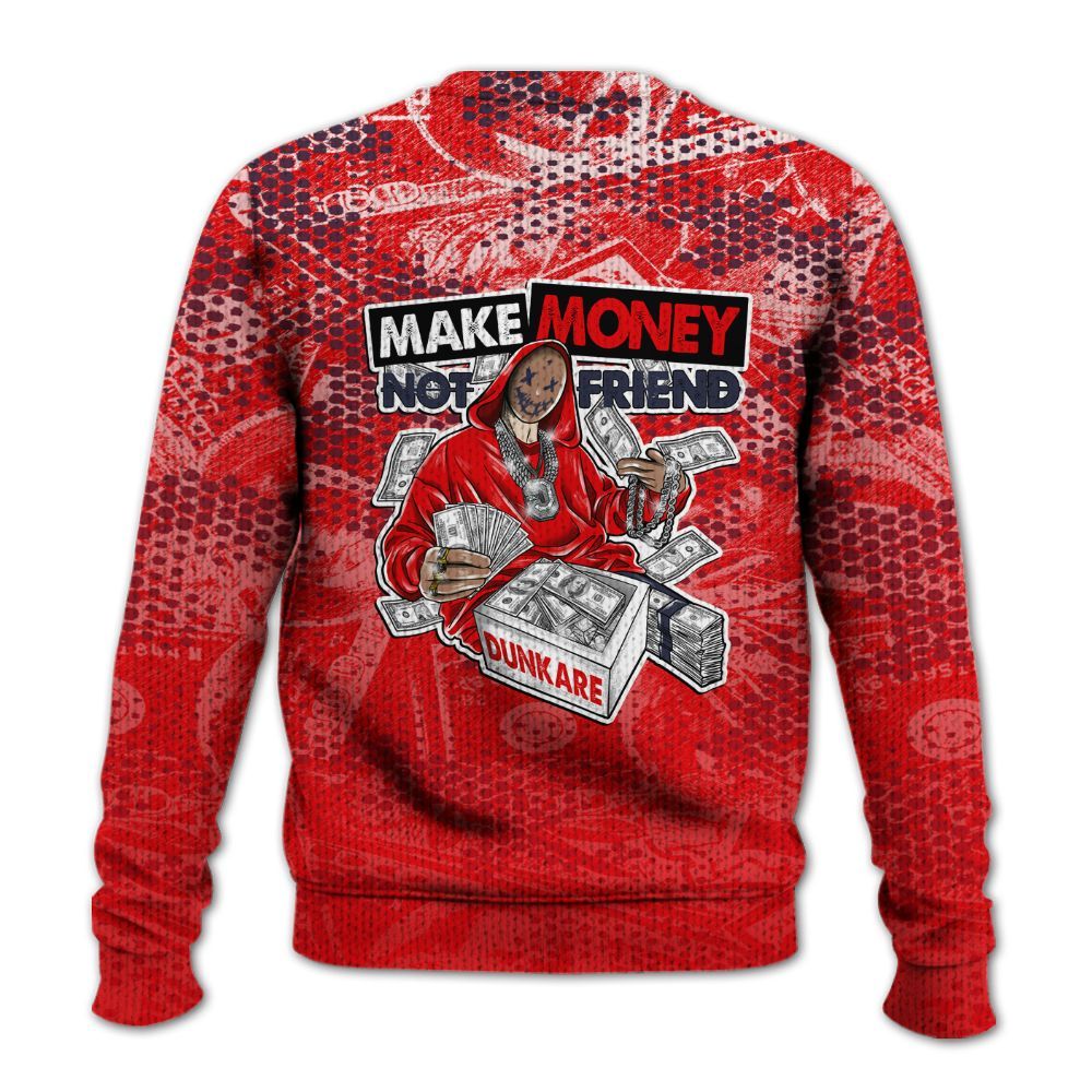 Knitted Sweater To Match Low OG Howard Bison 1s - Make Moneys Unique