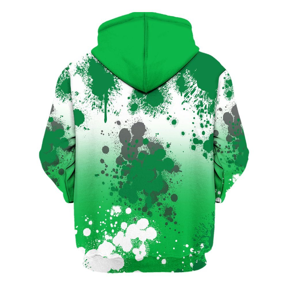 Hoodie To Match Lucky Green 5s - Trust No One Scary All Over Print