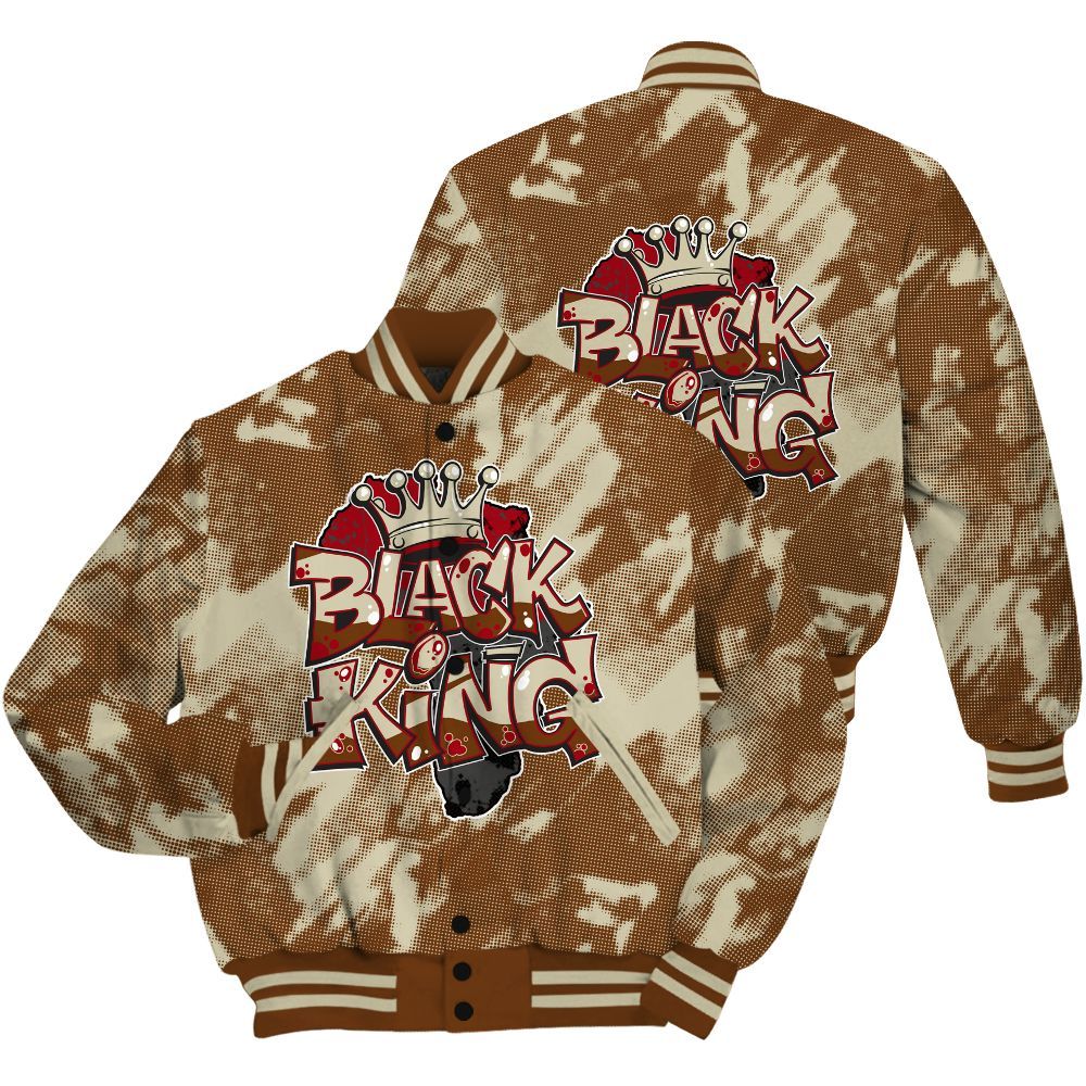 Varsity Jacket To Match Archaeo Brown 5s Shirt - B-King Shirt Unisex Oufit All Over Print
