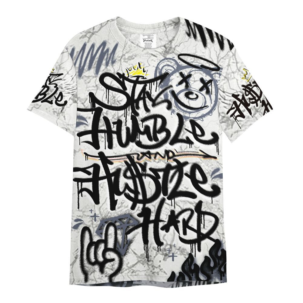 Shirt To Match Air Foamposite Jin Kazama - Humble Drip Streetwear Graffity All Over Print