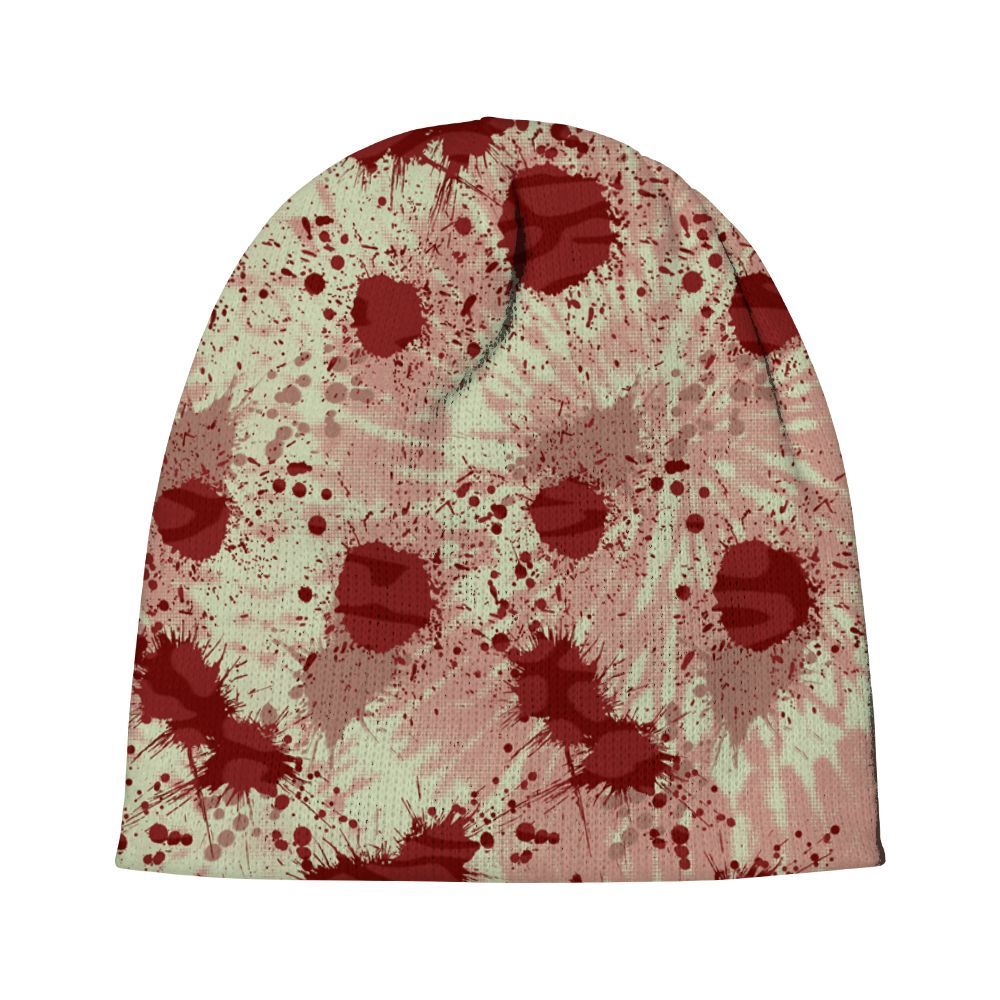 Beanie Hat To Match Valentines Day 3s - Tie Dye Graphic
