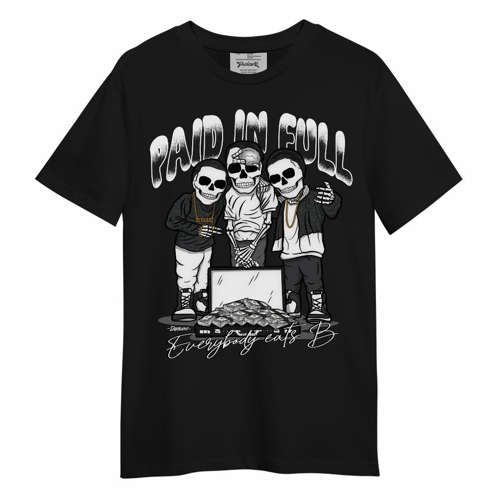 Shirt To Match Black Cat 3s - Everybody Paid In Unisex Shirt