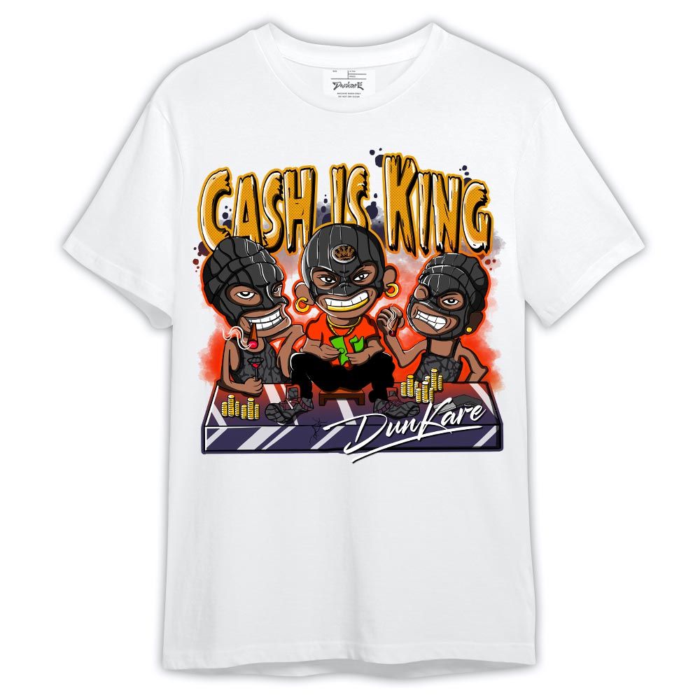 Shirt To Match J Balvin Rio 3s - Cash Is King Robber Gang Shirt Outfit 1005 LGH