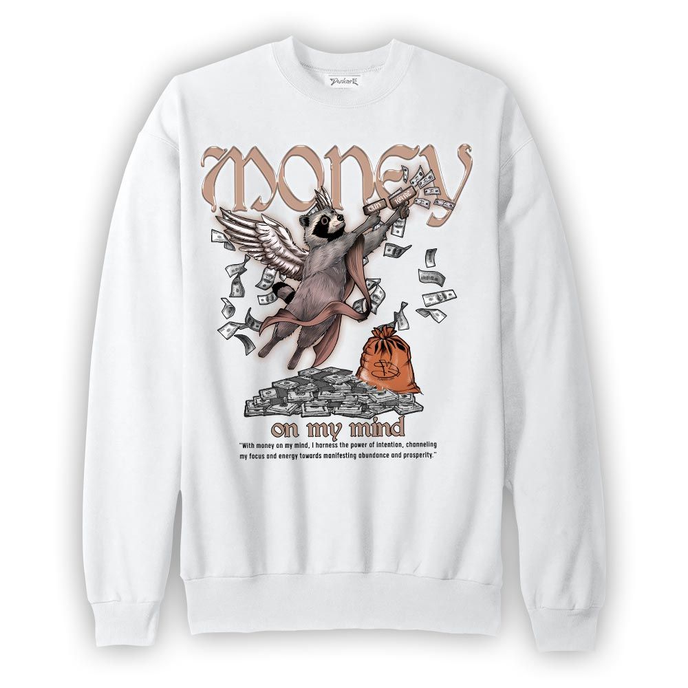 Sweatshirt To match OG Latte 1s Sweatshirt - Money On My Mind Raccoon Graphic