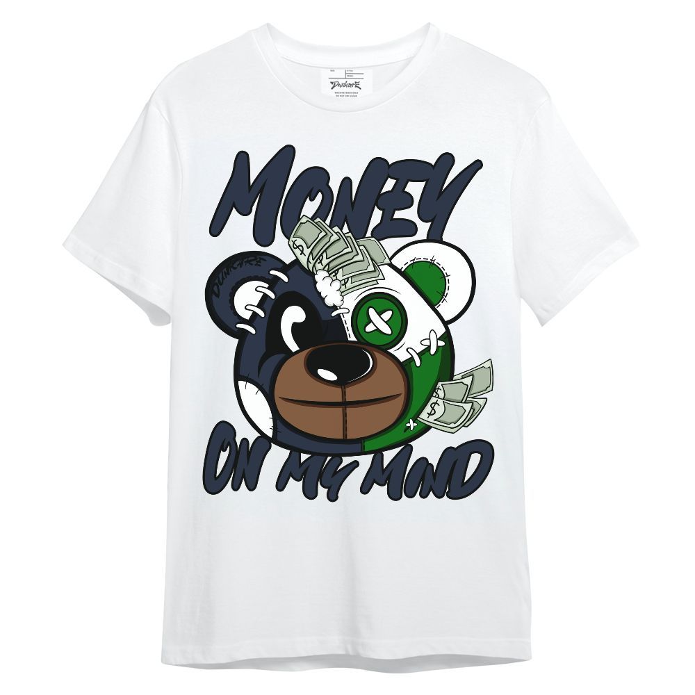 Shirt To Match Midnight Navy 13s - Money On My Mind Bear Shirt Unisex Oufit Unisex Shirt