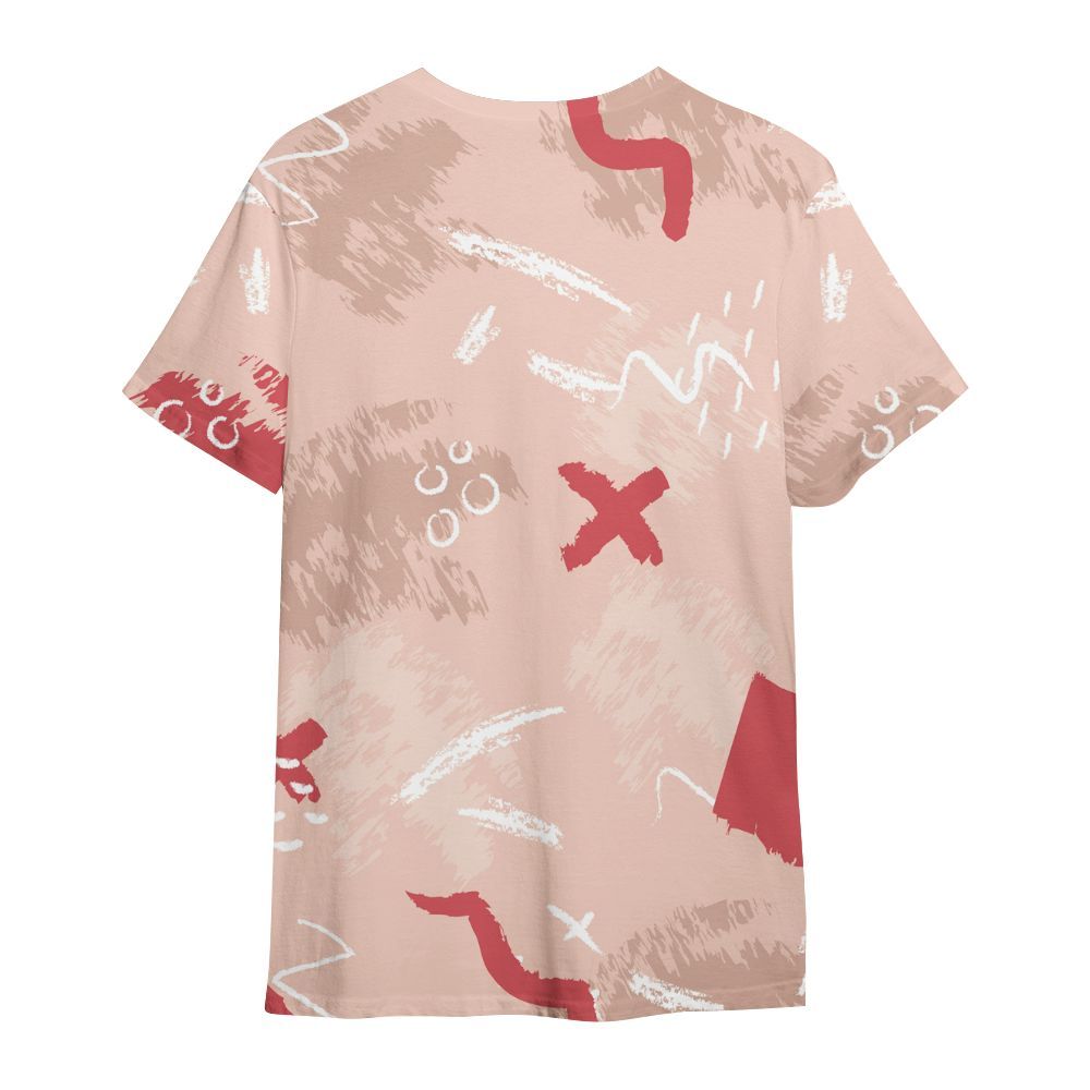 Shirt To Match Washed Coral 2s Shirt, Hustle Grind Pray Retro All Over Print