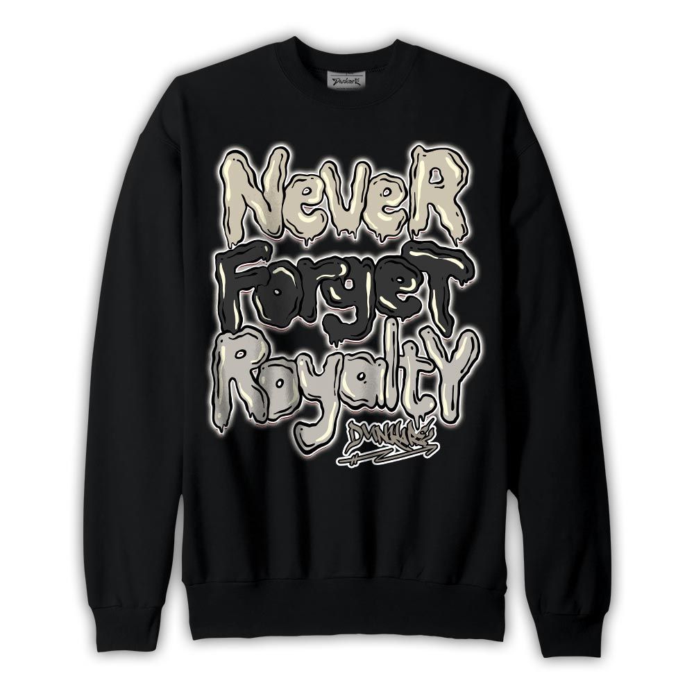 Sweatshirt To match SE Sail Summer 5s Sweatshirt - Never Forget Royalty Graffiti Graphic