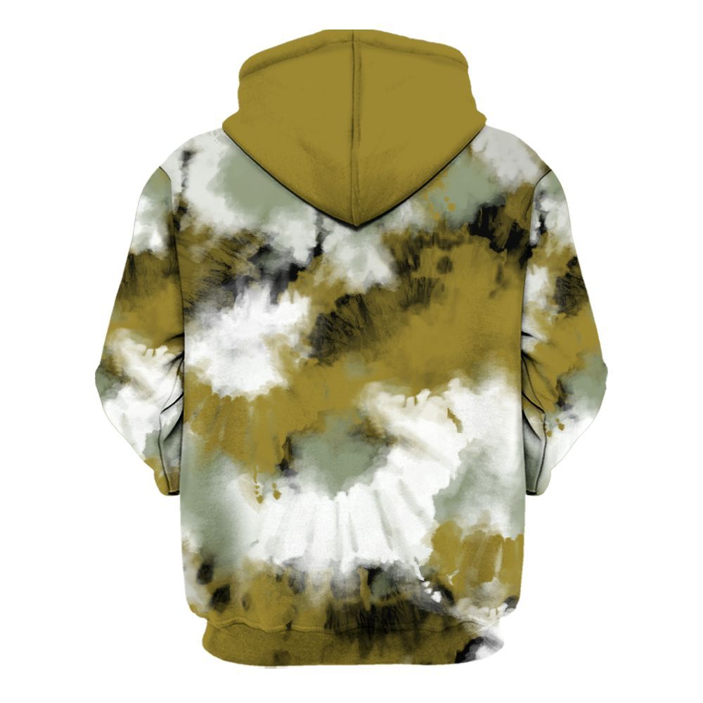Hoodie To Match Air Flightposite Metallic Gold - Tie Dye FK Around Find Out All Over Print