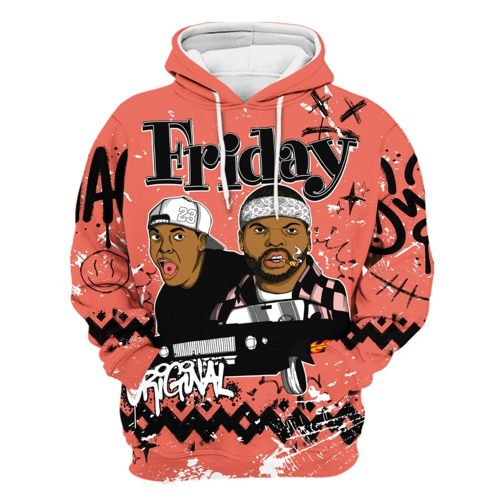 Hoodie To Match Low OG PSG 1s - Friday Sneaker Crayon All Over Print