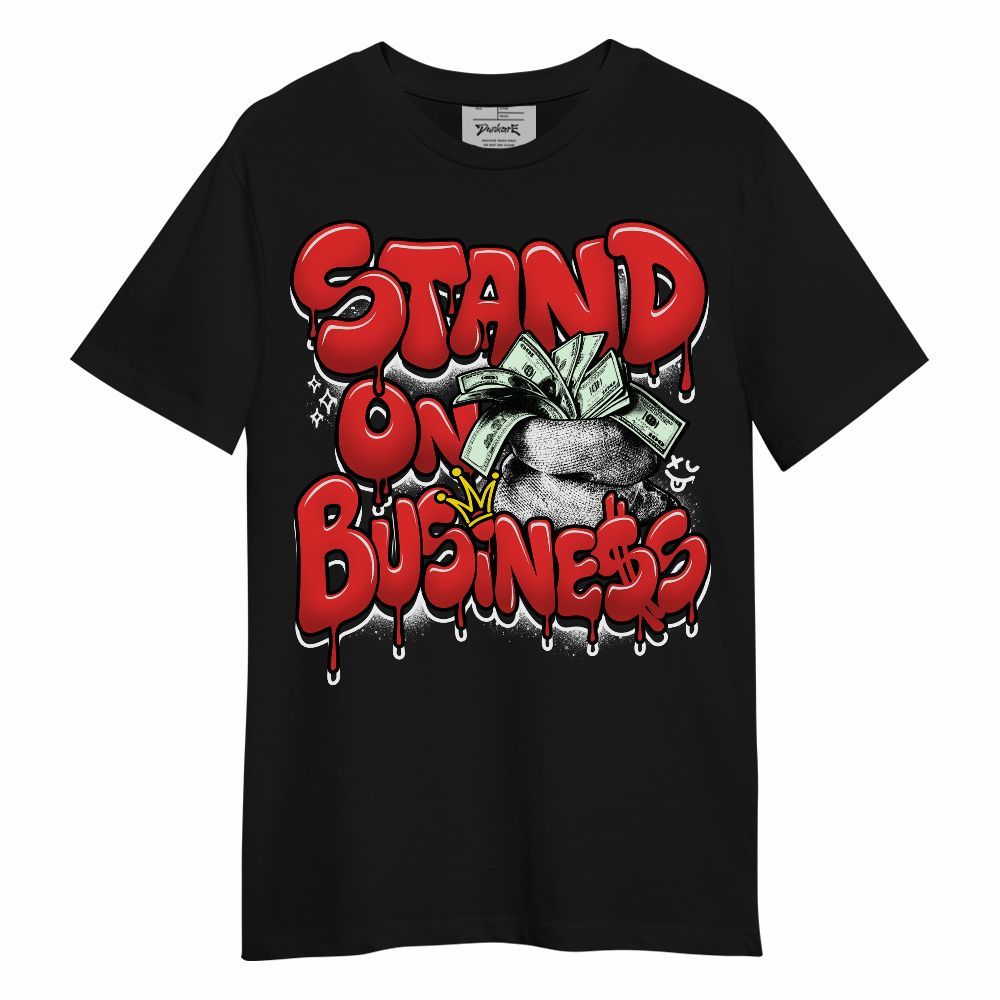 Shirt To Match Red Thunder 4s - Stand Business Unisex Shirt