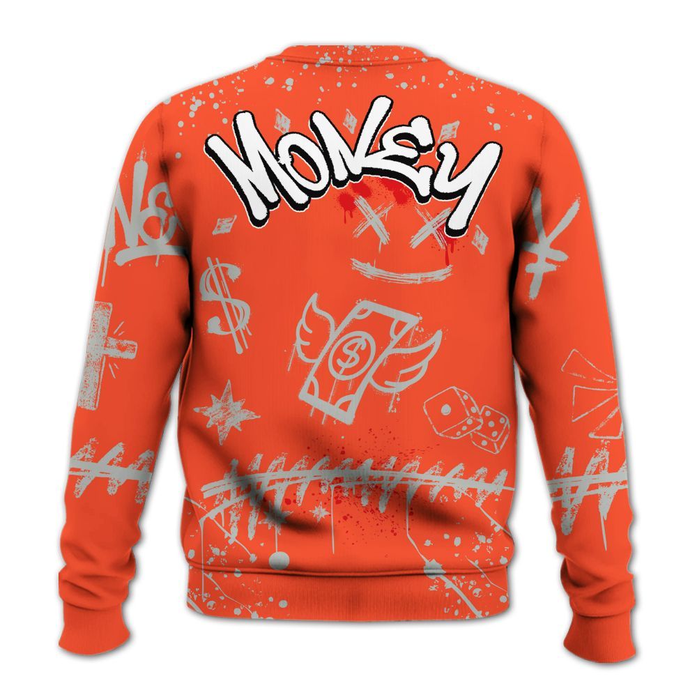 Sweatshirt To Match Air Max 1 86 Cosmic Clay - Everybody Paid In Full Crayon All Over Print