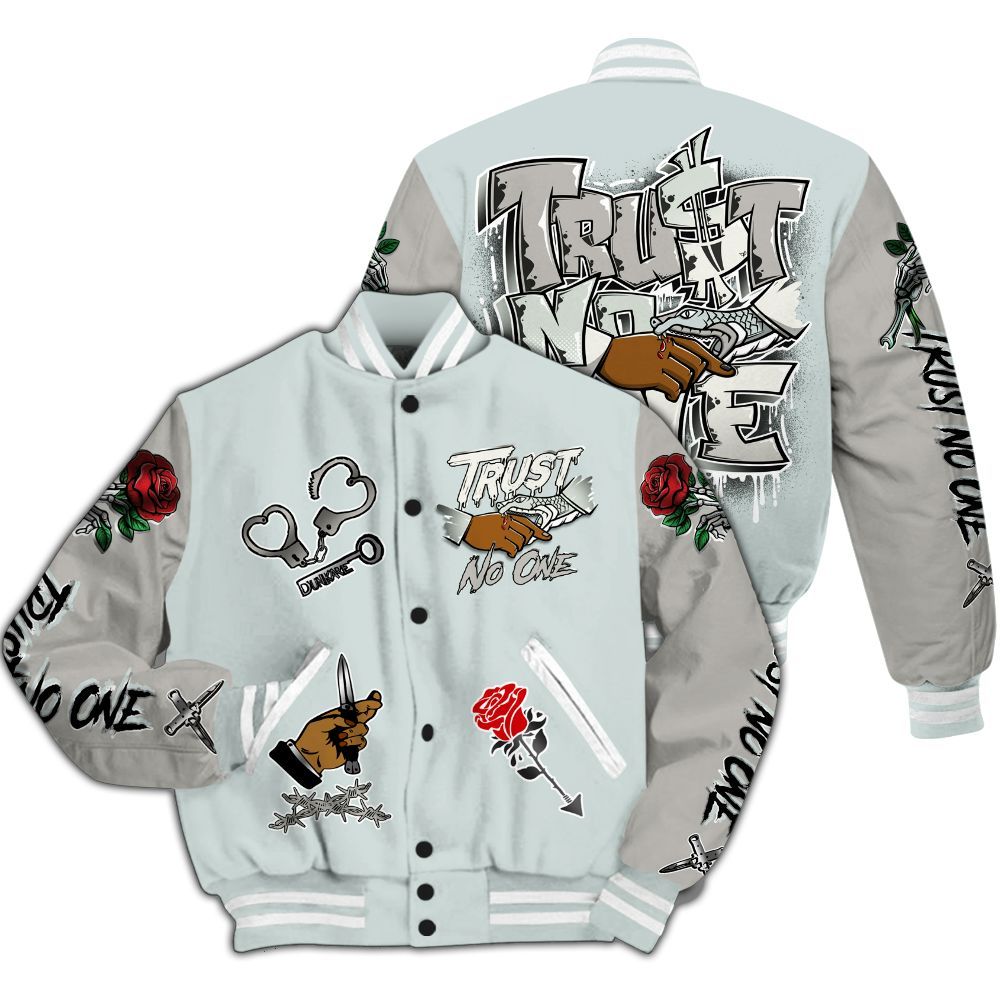 Varsity Jacket To Match Book Moss Point 1s - Trust No One Dripping All Over Print
