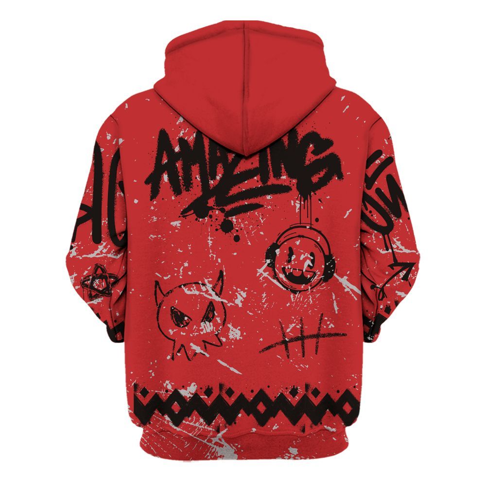 Hoodie To Match Kobe 9 Elite Christmas - Friday Sneaker Crayon All Over Print