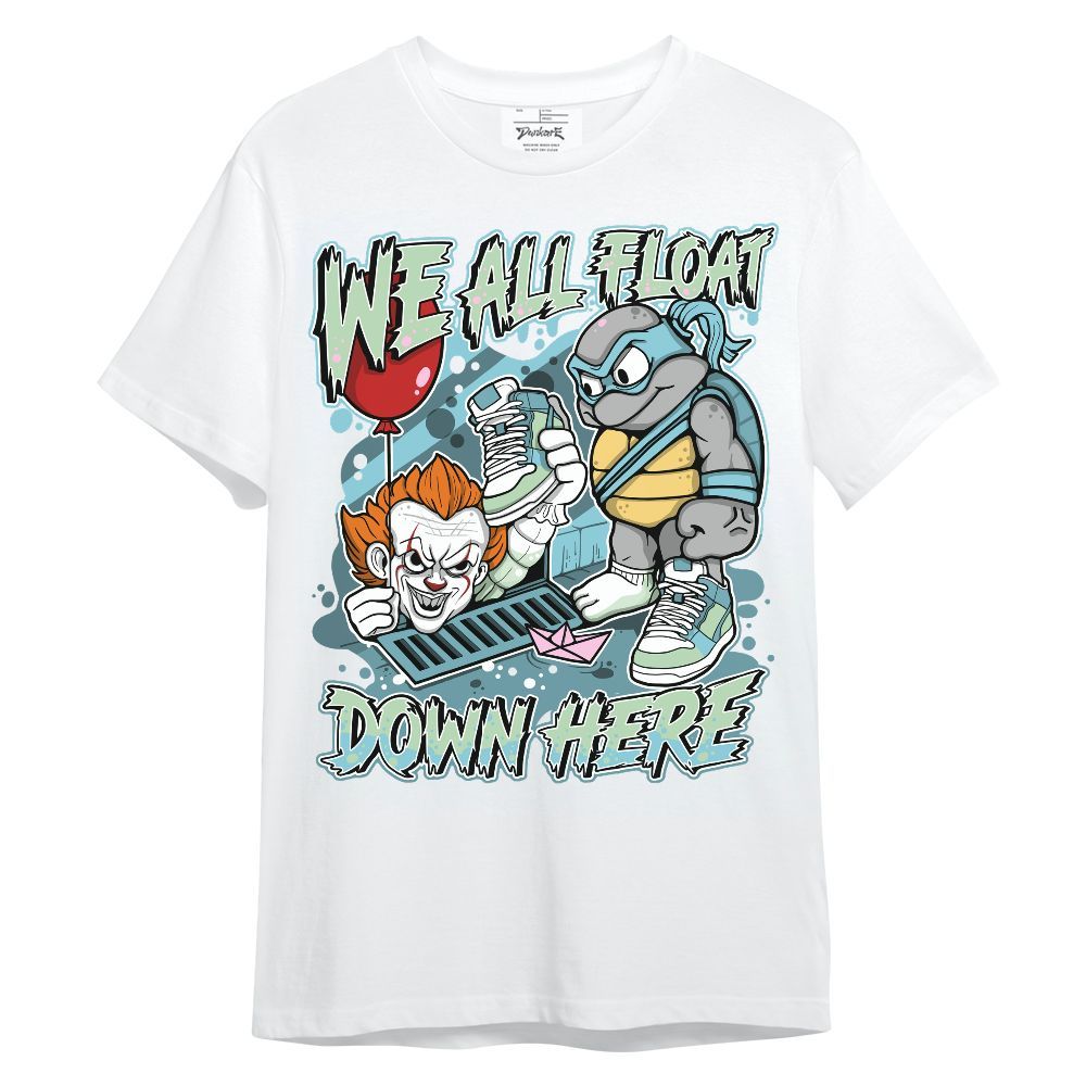 Shirt To Match SB Dunk Low Visty - We All Float Down Halloween Graphic Unisex Shirt