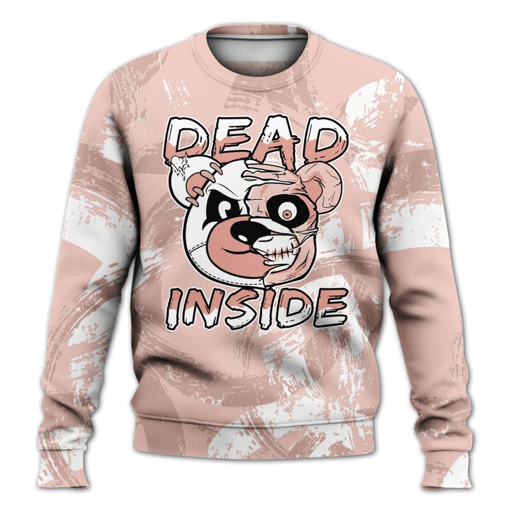 Sweatshirt To Match Low Legend Pink 11s - Lifeless Bear Circle Slpash All Over Print