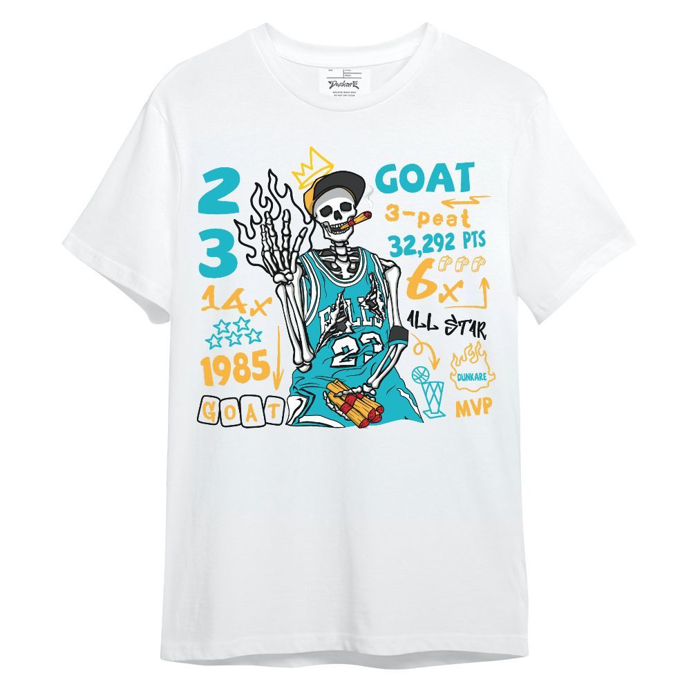 Shirt To Match Retro Aqua 5s - Number 23 G.0.A.T Streetwear Unisex Shirt