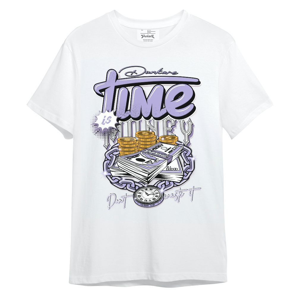 Shirt To Match Low Pure Violet 11s - Time Is Money Unisex Shirt