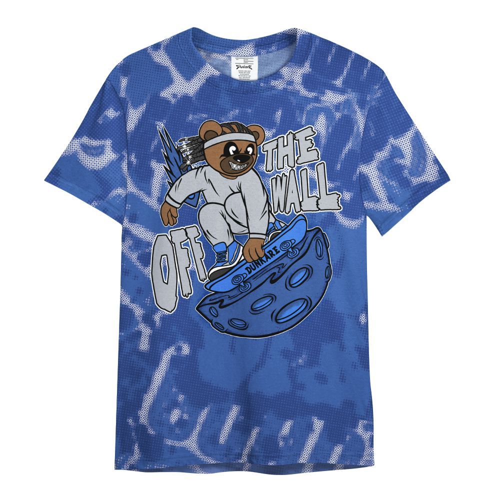 Shirt To Match Air Foamposite One Royal - Quirky Bear Street All Over Print