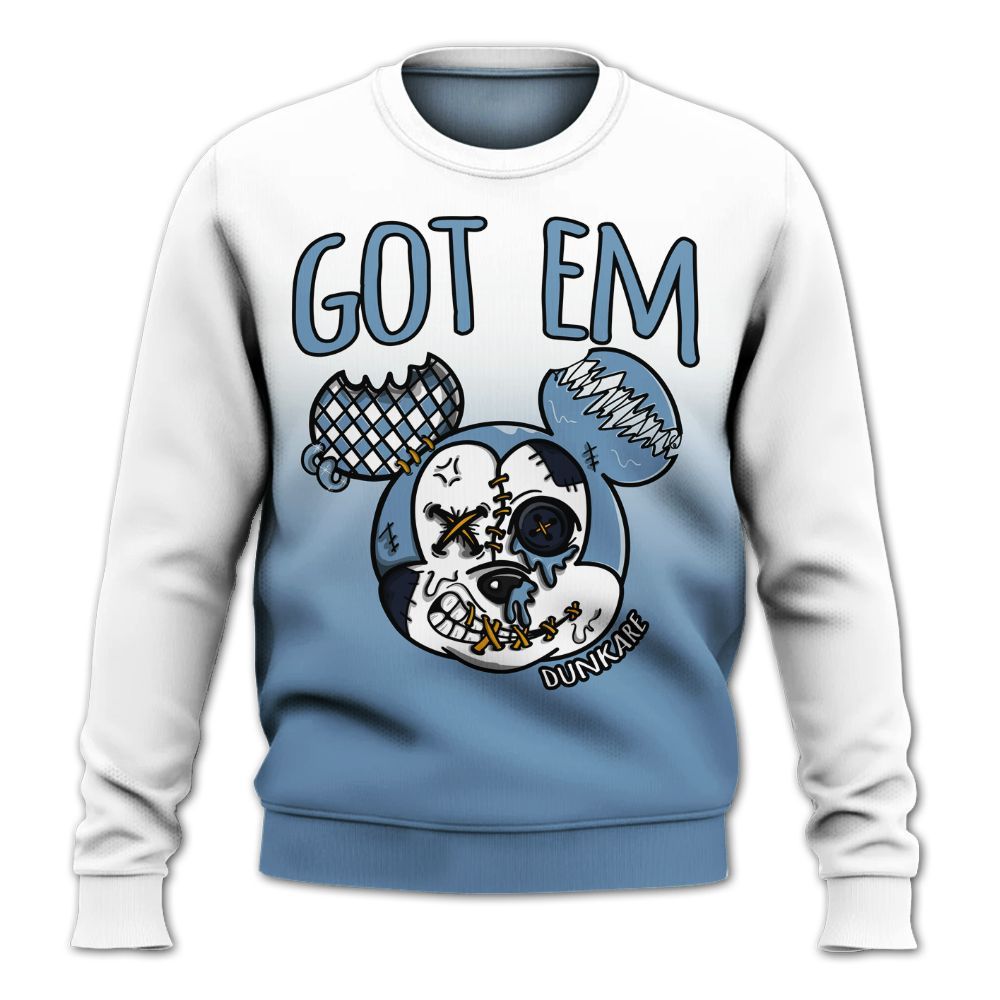 Sweatshirt To Match High OG First In Flight 1s - Got Em Dripping All Over Print