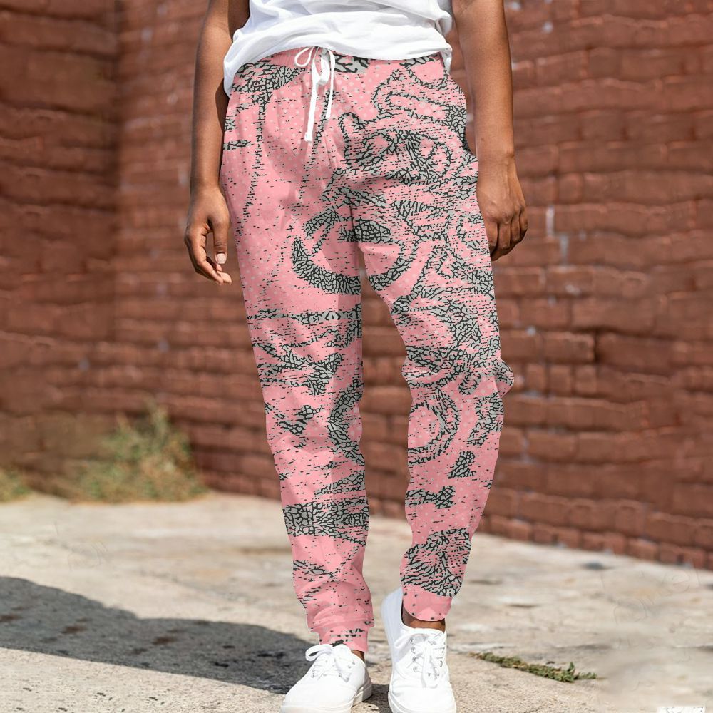 Sweatpant To Match Retro Wings 3s - Avant Garde Graphic All Over Print