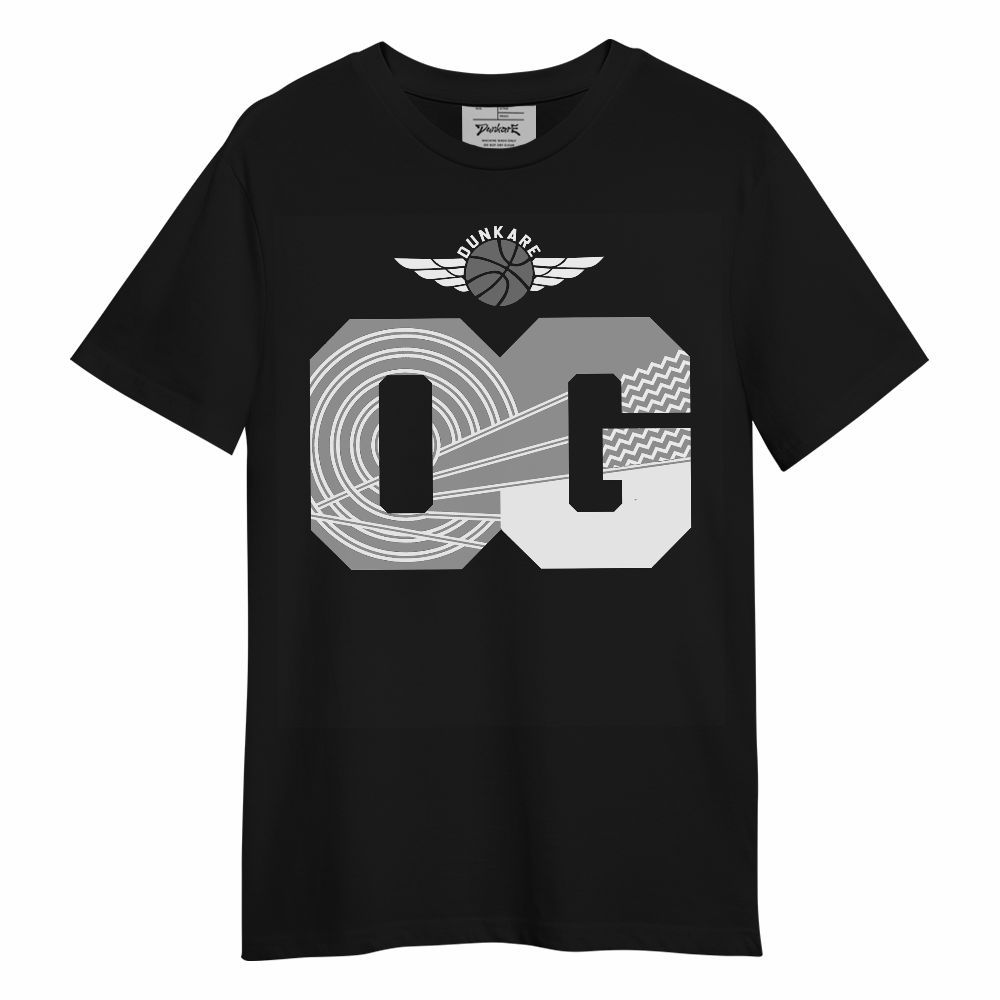 Shirt To Match Black Wolf Grey 12s - Sneaker Retro OG Unisex Shirt