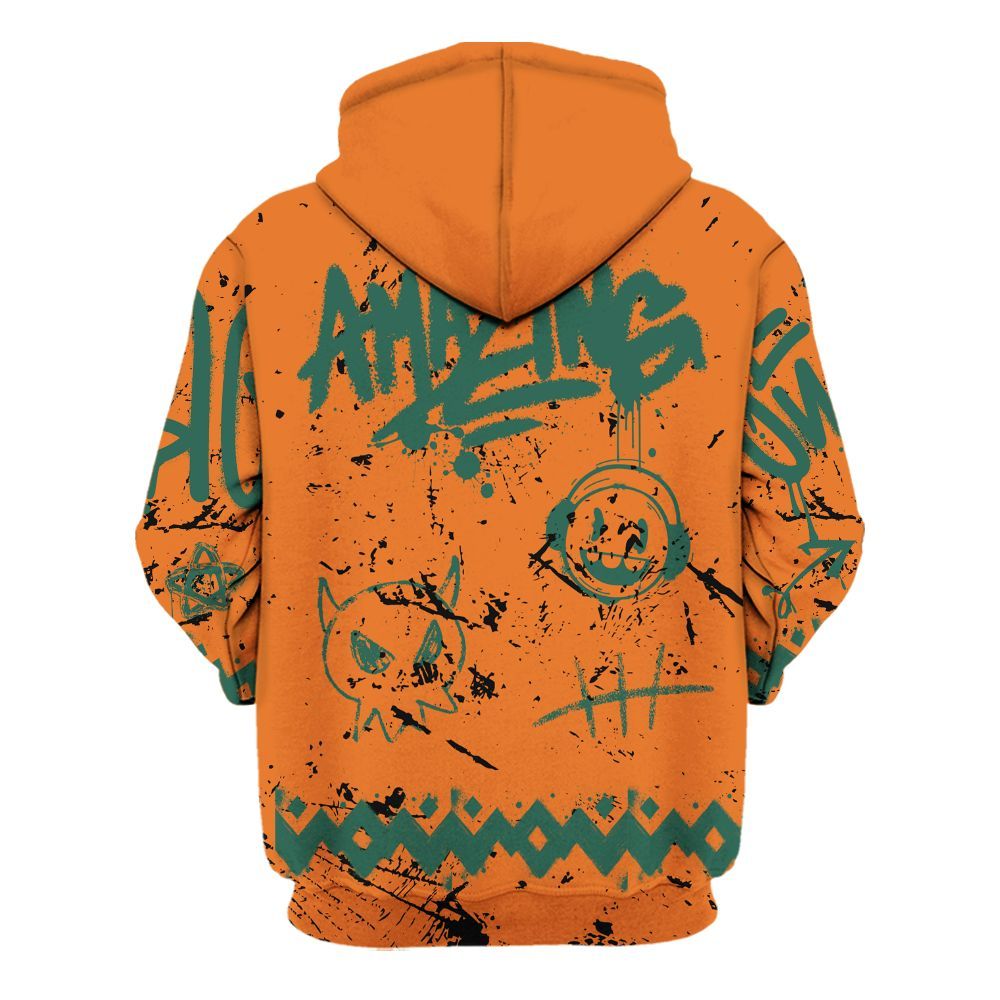 Hoodie To Match Dunk Low Ceramic - Friday Sneaker Crayon All Over Print