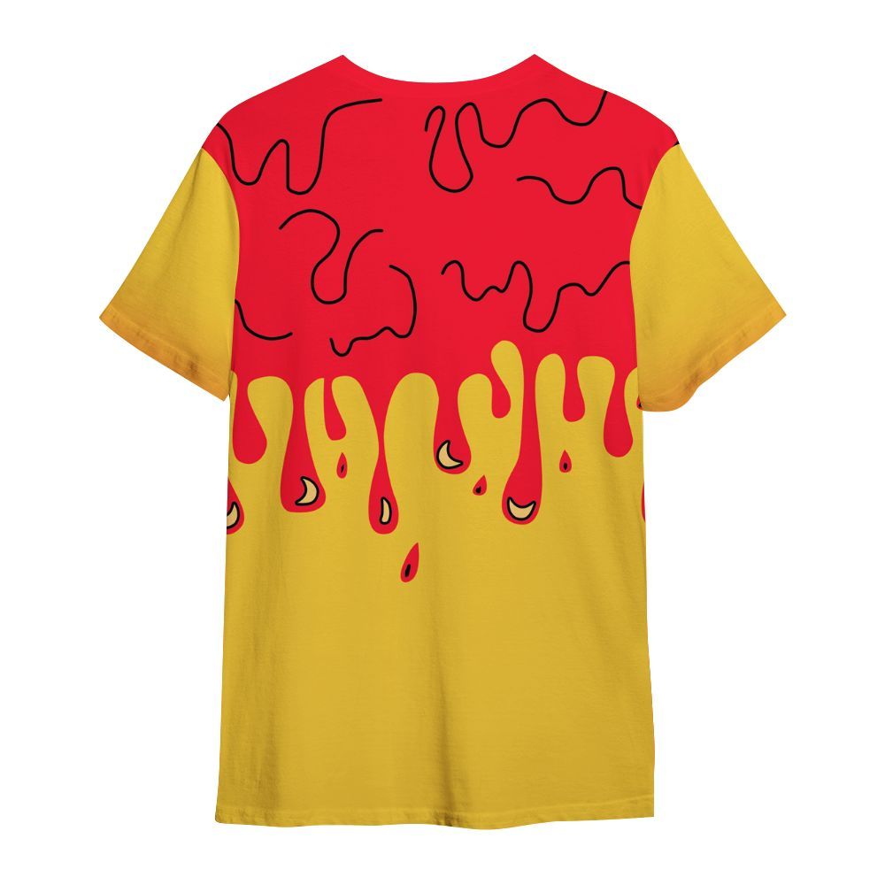 Shirt To Match KD 18 Air Bakin - Snake Trust No One Drip All Over Print