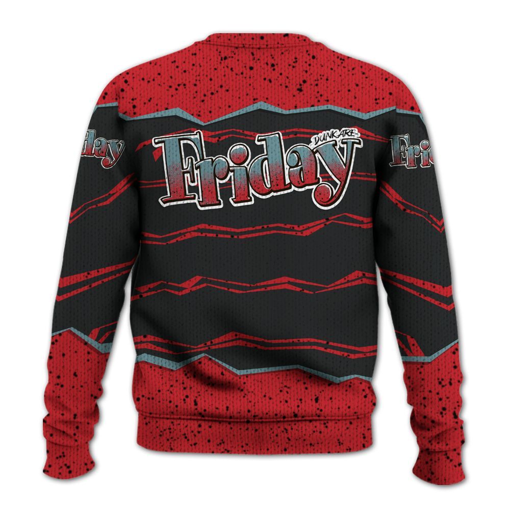 Sweater To Match Retro Halloween 5s - Friday Movie 90s TV Graphic