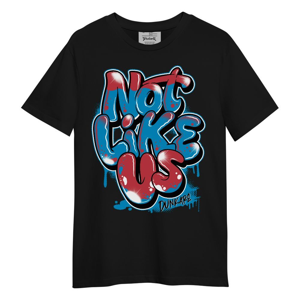 Shirt To Match High OG University Red Dark Powder Blue 1s - None Likes Us Graphic