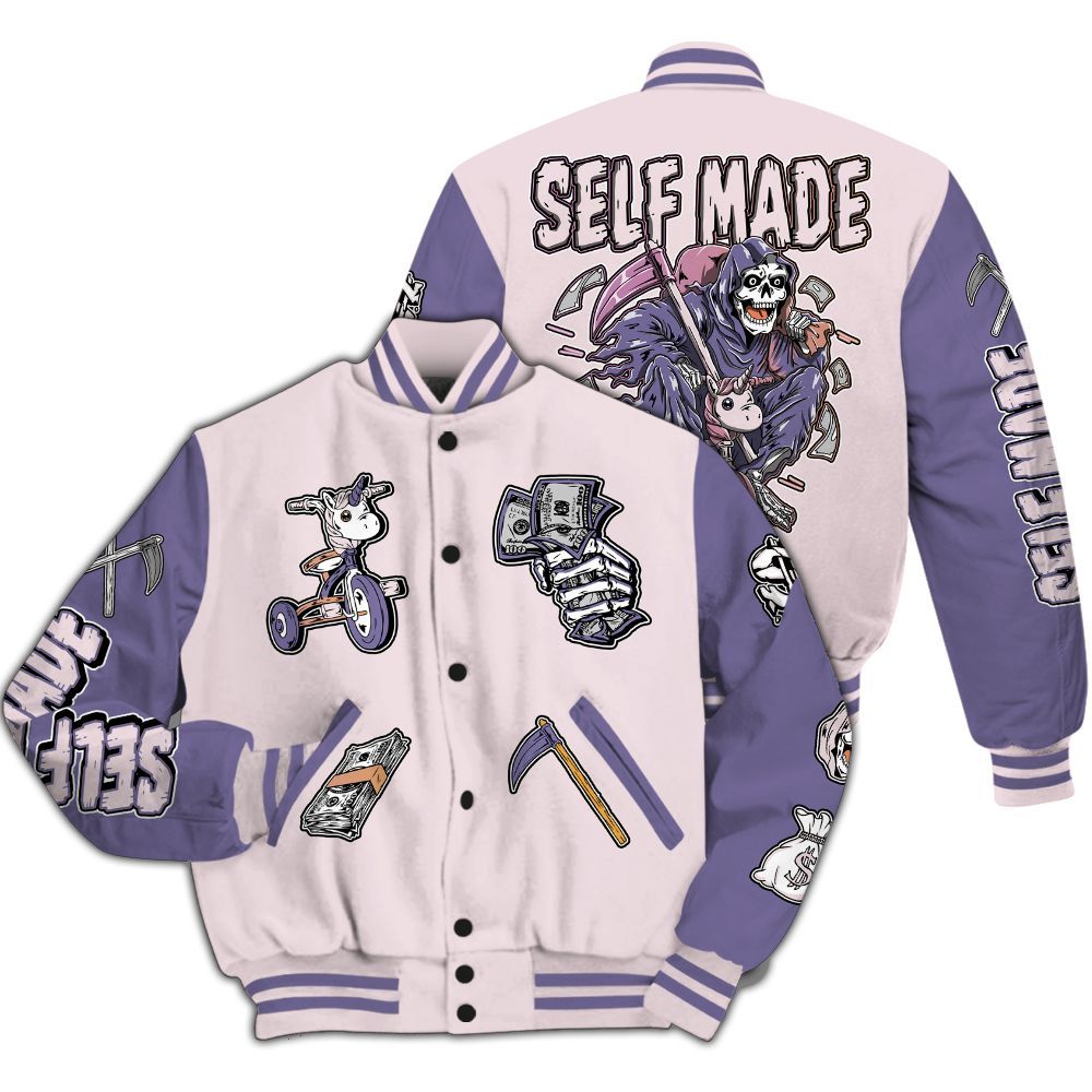 Varsity Jacket To Match Book Sunrise 1s - Self Make Skeleton All Over Print