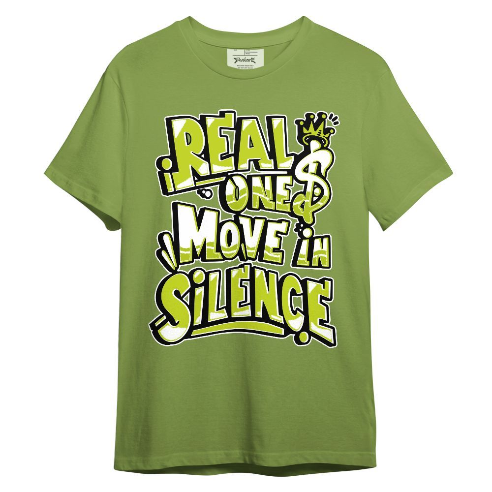 Shirt To Match Bright Cactus 13s - Ones Move In Silence Graphic Unisex Shirt